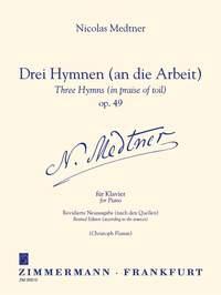 Drei Hymnen (an die Arbeit) op. 49